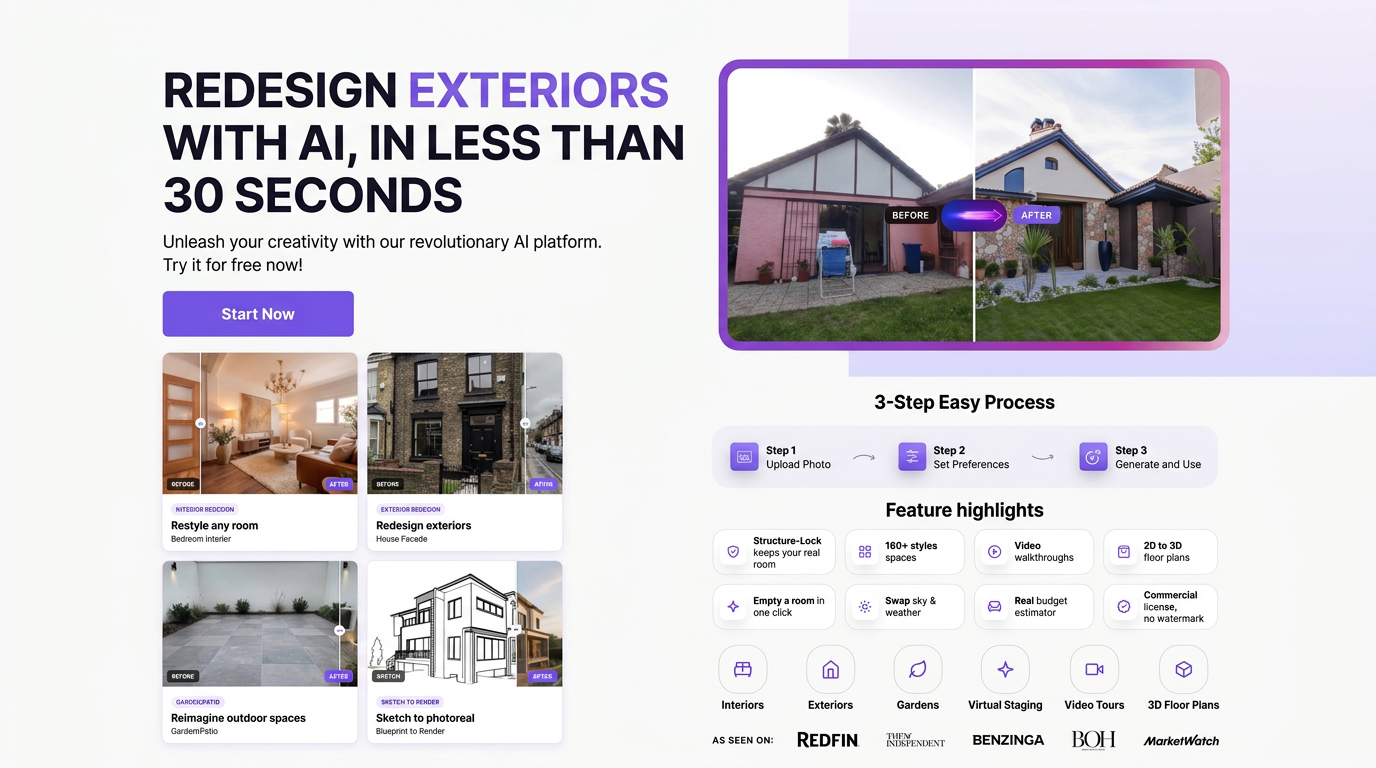 HomeDesignsAI - AI-Powered Home Design Platform